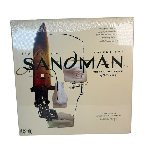 Other - The Annotated Sandman Volume 2 II  Hardcover Book DC Comics Vertigo Neil Gailman